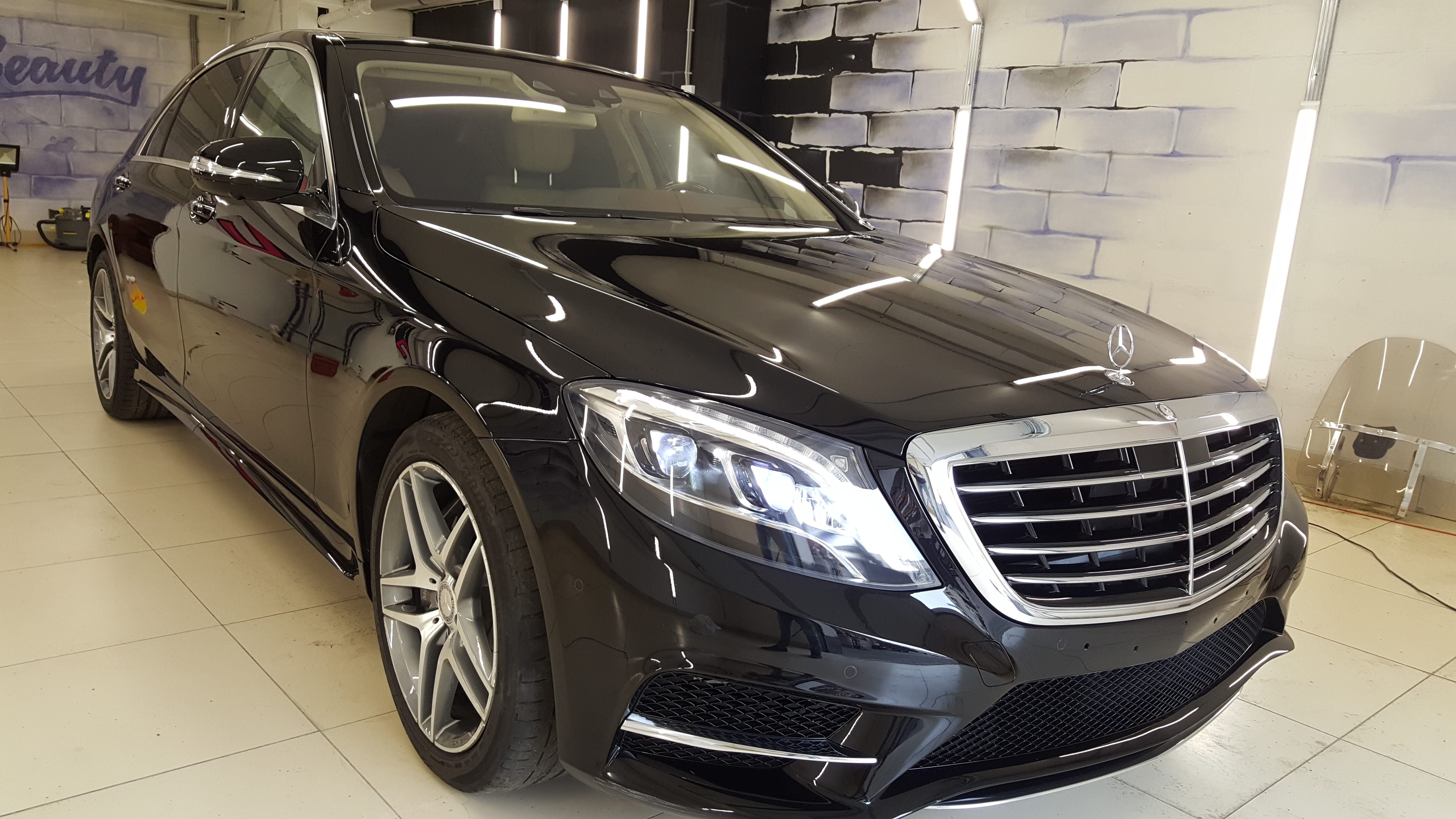 Отполировать авто жидким стеклом