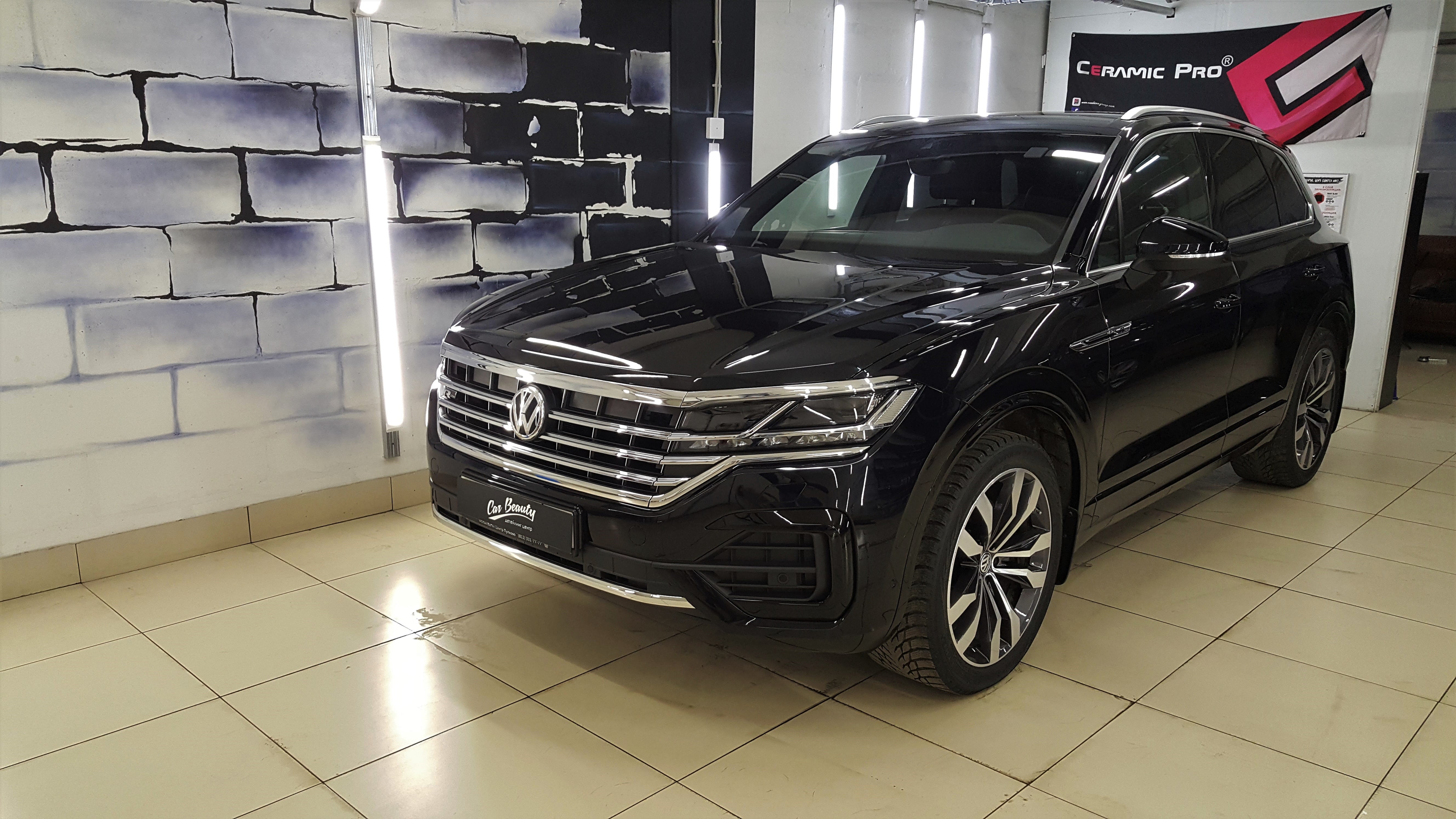 Керамическое покрытие Ceramic Pro 9h для нового Volkswagen Touareg