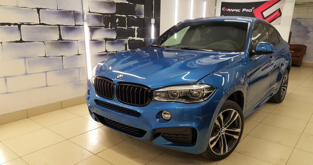 Защитное покрытие Ceramic pro 9h для BMW X6