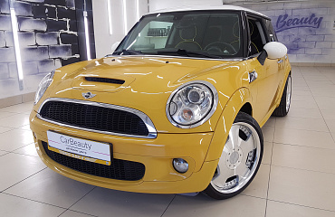 Полировка кузова автомобиля Mini Cooper